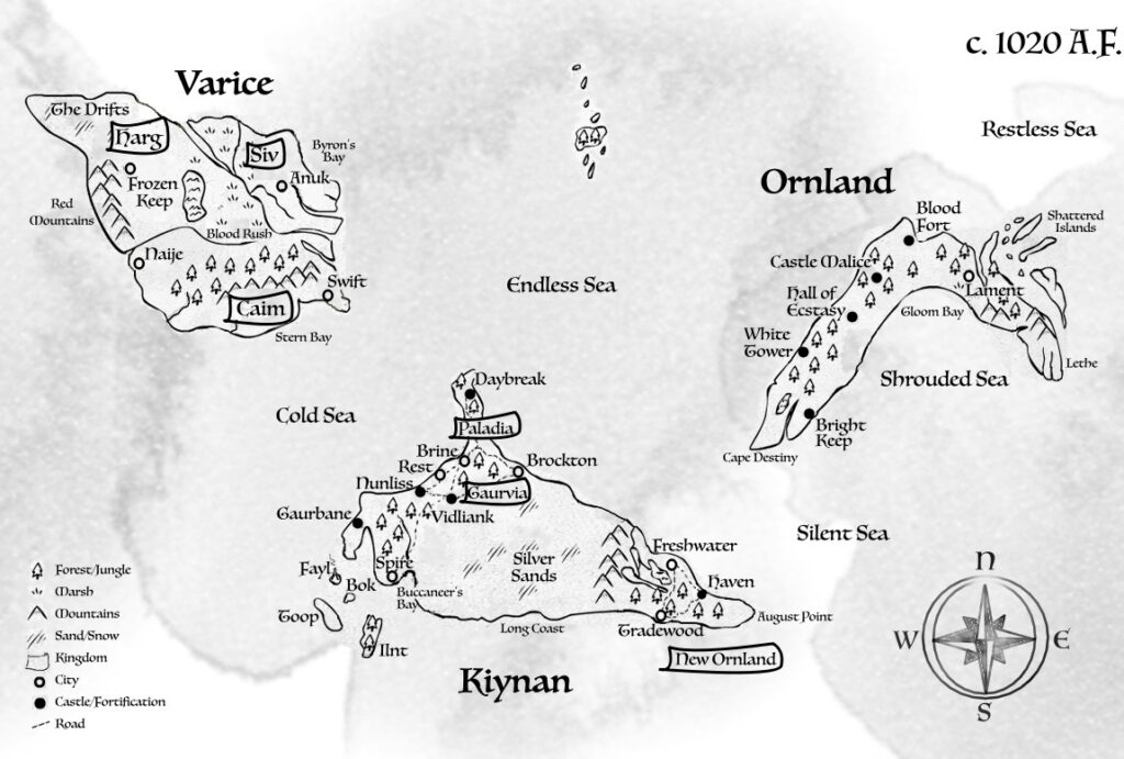 World of Kiynan Geography